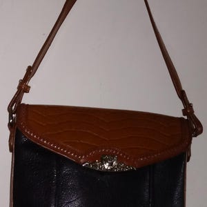 Bolso de hombro marrón Coldwater Creek para mujer, usado y casi nuevo