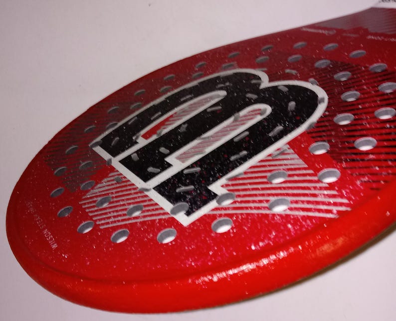 Used WILSON STEAM SMART Pickleball Paddle Grip Size:4.5”/115mm with Wilson Pro-Overgrip bild 9