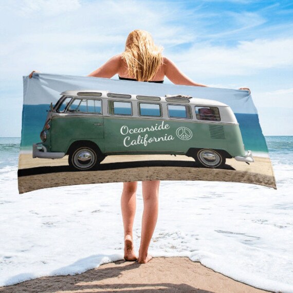 California Surf Van Blanket California Surf Van Blanket