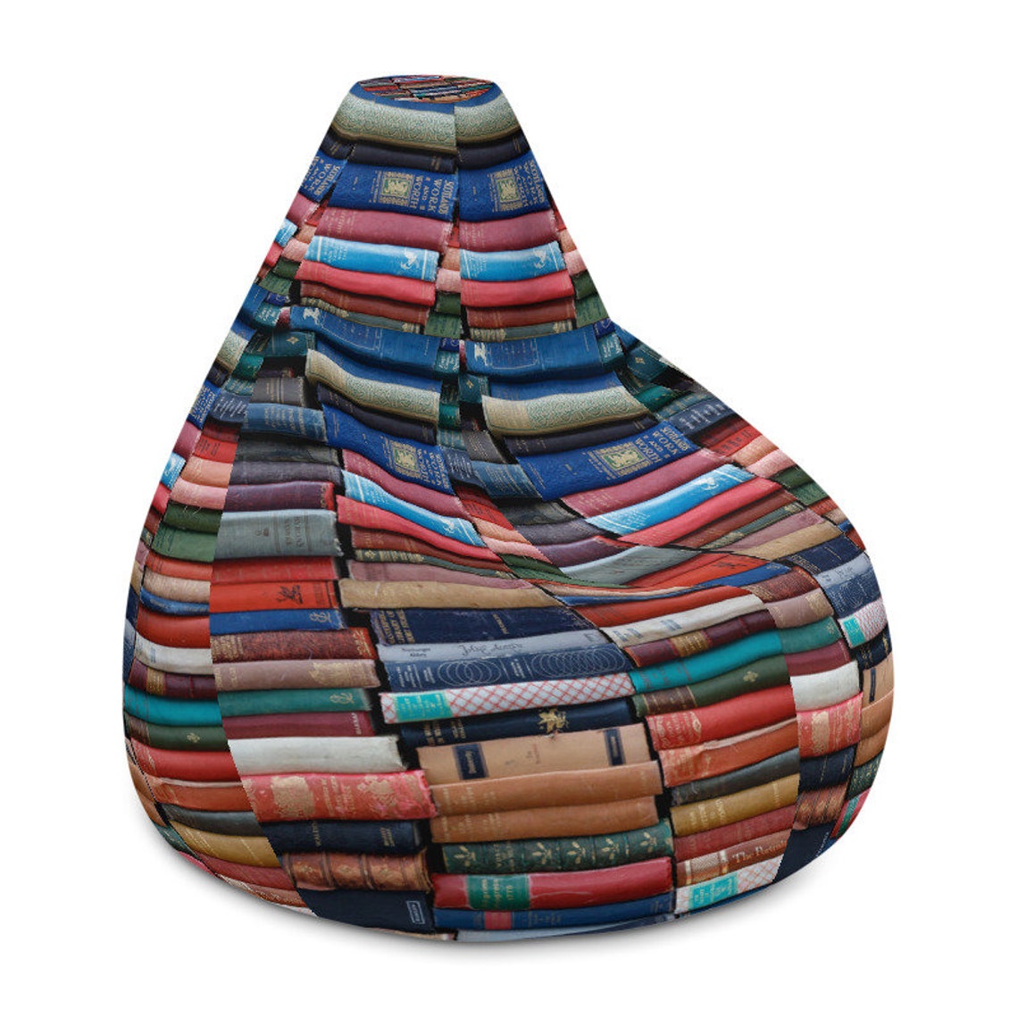 Reading Book bean bag. Pouf Bean Bag Chair Cover. Meditation Etsy