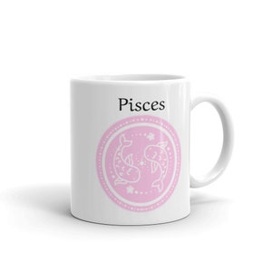 Scorpio Zodiac Mug, Art by Kaliandra Sakellaridis, The PieQuarius