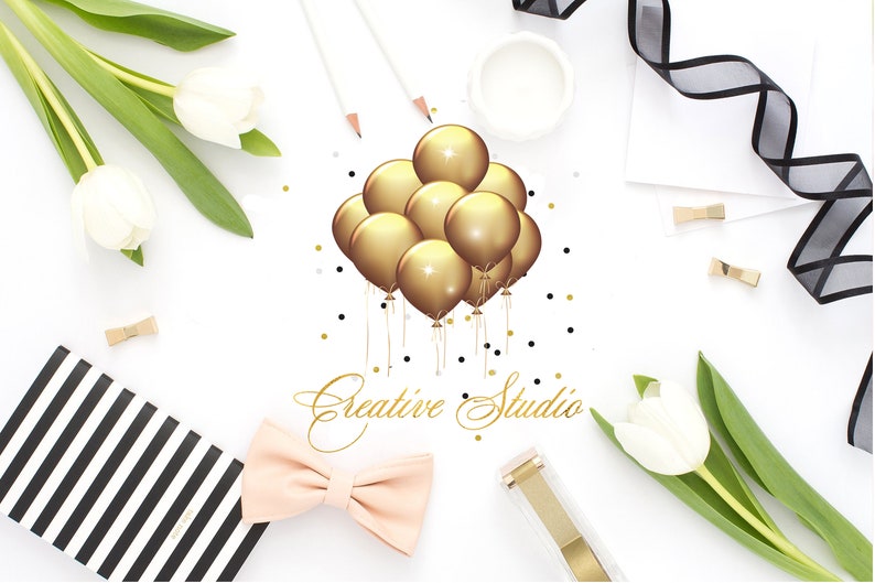 Balloon Logo Balloons Logo Party Planner Logo Affordable Etsy