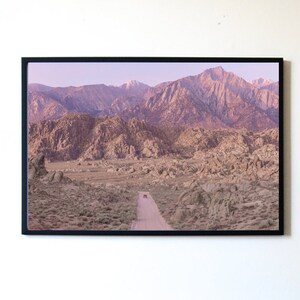 Alabama Hills Print: Mountain Landscape Photography (Digital Download)