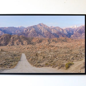 Alabama Hills Print: Sierra Nevada Sunrise Photography (Digital Download)