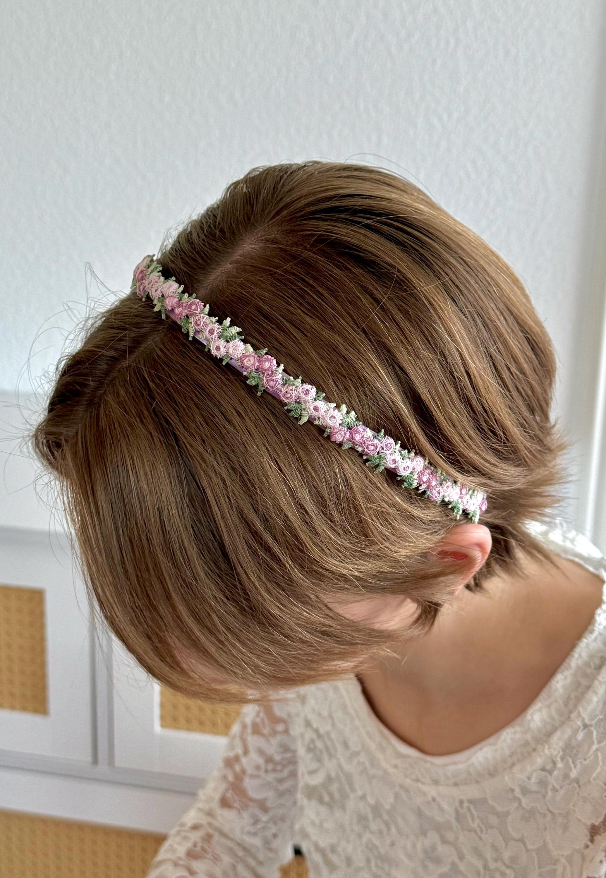 Bandeau Jaune Bebe Lot 5 Bandeaux Fleurs Bébé Fille Cinaci - Accessoires Cheveux Nouveau-né Nylon Doux Bandeaux Cérémonie Enfant