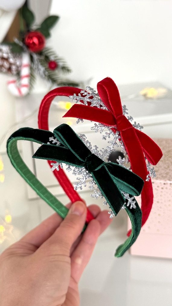 Weihnachtshaarreif – Geschenkidee Weihnachten – Schneeflocke Haarreif – geschenkidee mädchen – weihnachtenadventskalender füllen