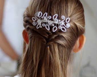Hair decorations for communion/flower girl