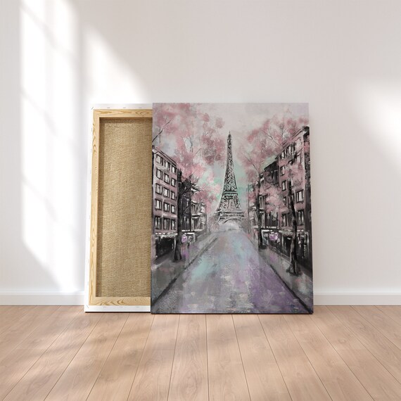Abstract Splatter Texture Pink /& Yellow Wall Art Canvas Print Picture A2 A1 A0