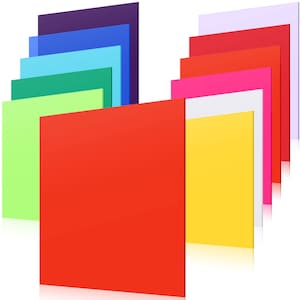 3mm Perspex Acrylic Plastic Sheet Perspex Sign Material - Multiple Sizes and Colours - Black, White, Red, Green, Blue, Orange