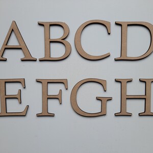 MDF Custom Made Wooden Letters, Large Wooden Letters, Multiple Sizes ...