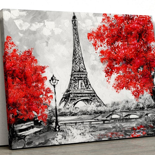 Paris London Painting Canvas Home Decor Print Wall Poster Eiffel Tower FRAMED Paris London Painting Canvas Home Decor Print Wall Poster Eiffel Tower FRAMED