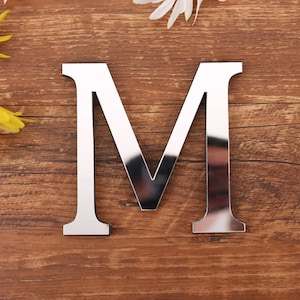 Custom Cut Mirror Acrylic Letters, Gold mirror, Silver Mirror, Rose Gold Mirror sign, letters for nursery, bedroom, business