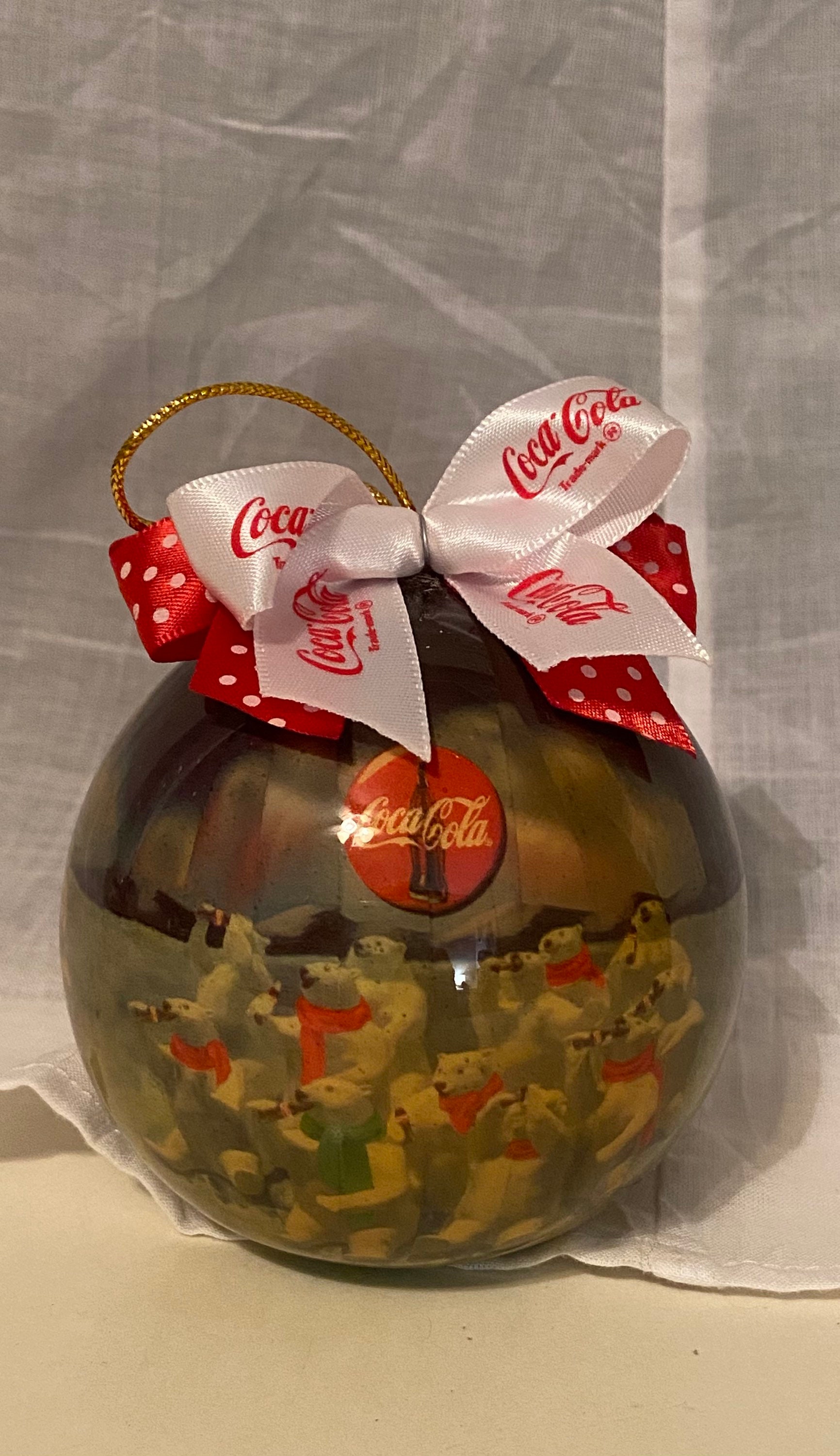 Vintage Coca Cola Christmas Ornaments 