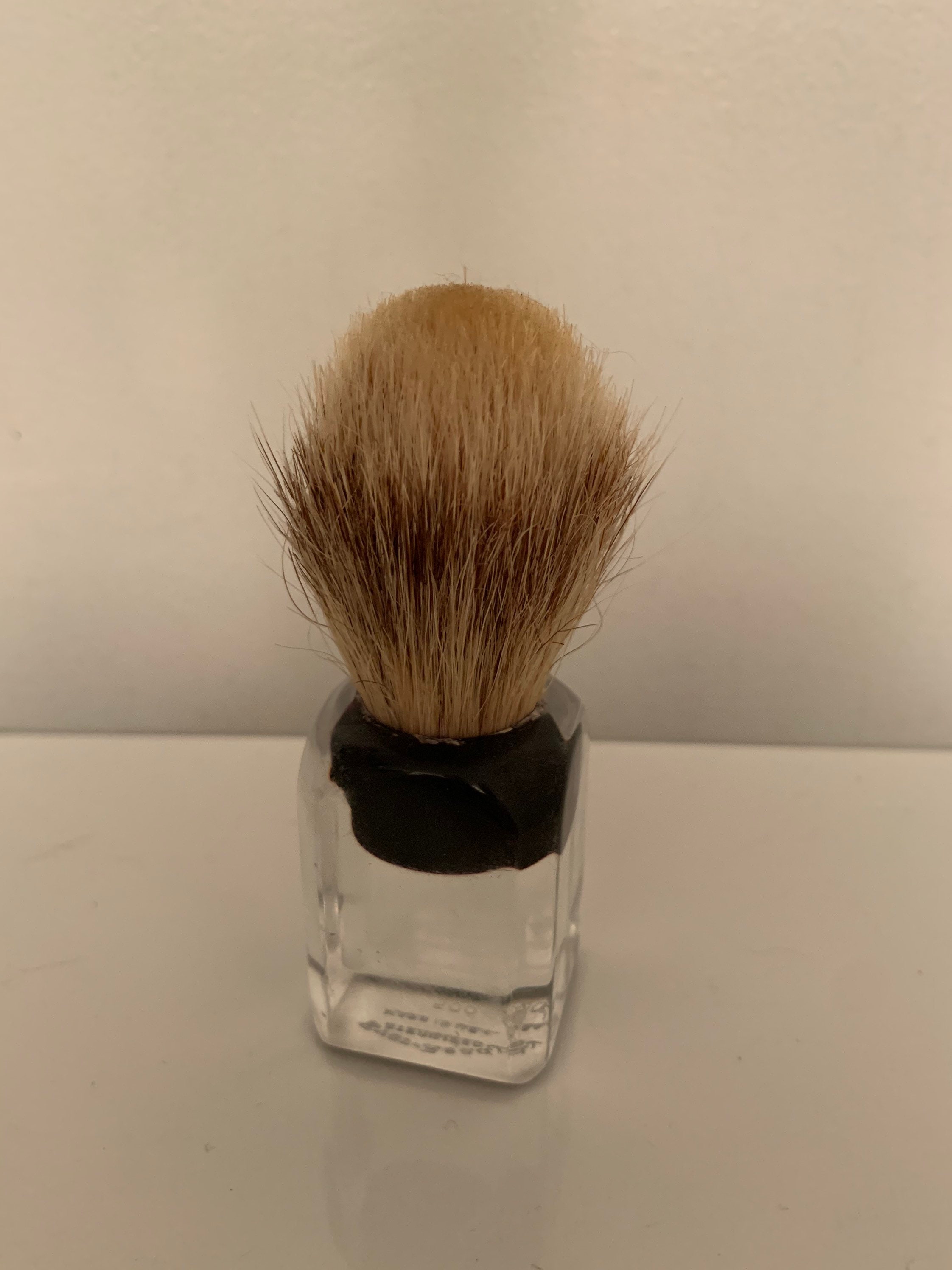 EverReady Sterilized Shaving Brush With Lucite Base Etsy