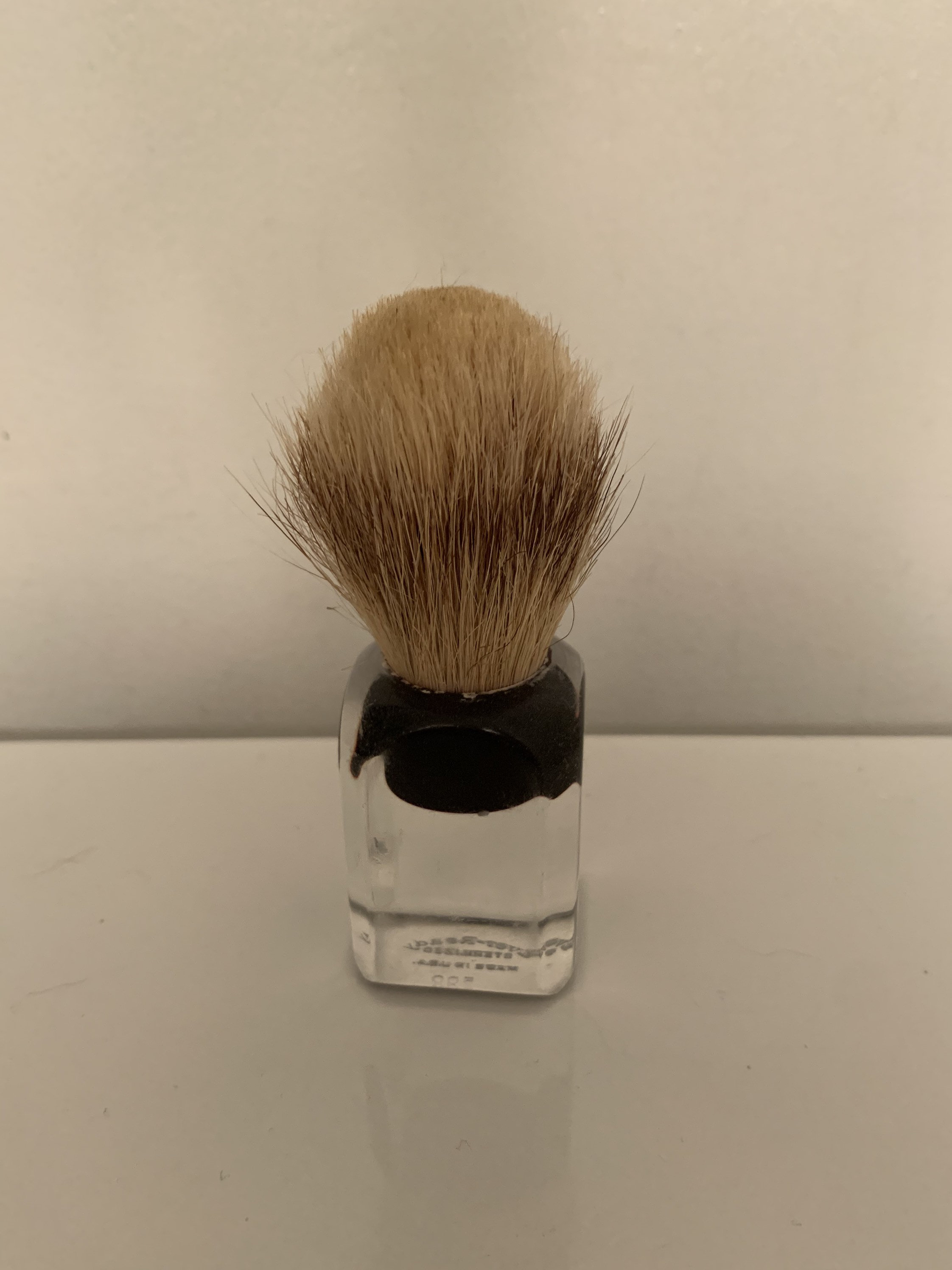 EverReady Sterilized Shaving Brush With Lucite Base Etsy