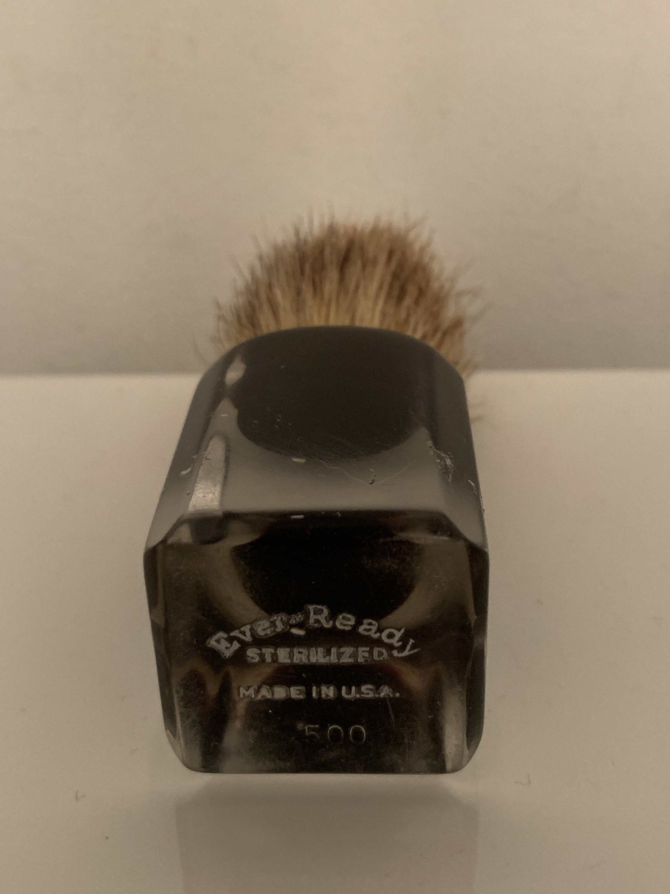 EverReady Sterilized Shaving Brush With Lucite Base Etsy