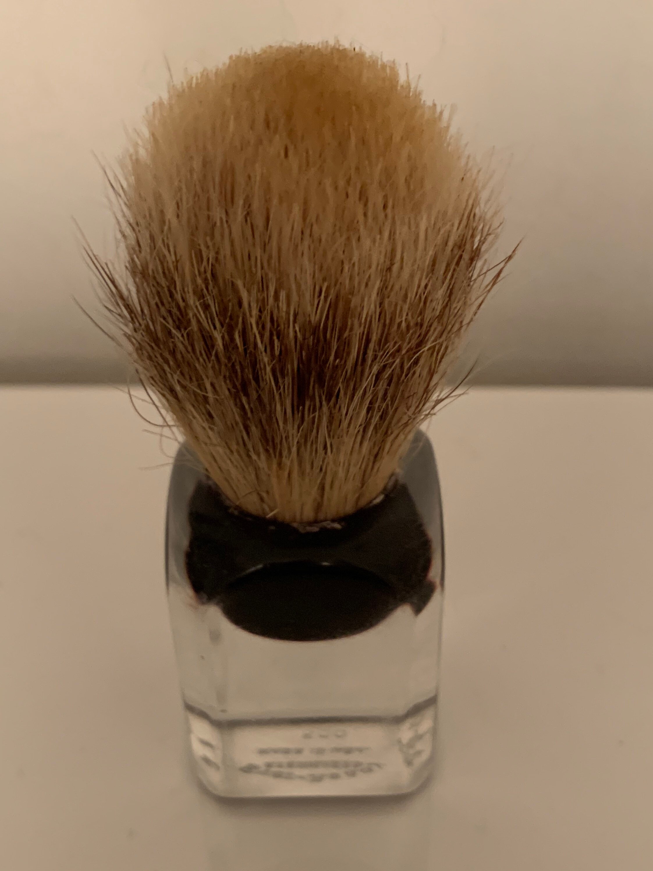 EverReady Sterilized Shaving Brush With Lucite Base Etsy
