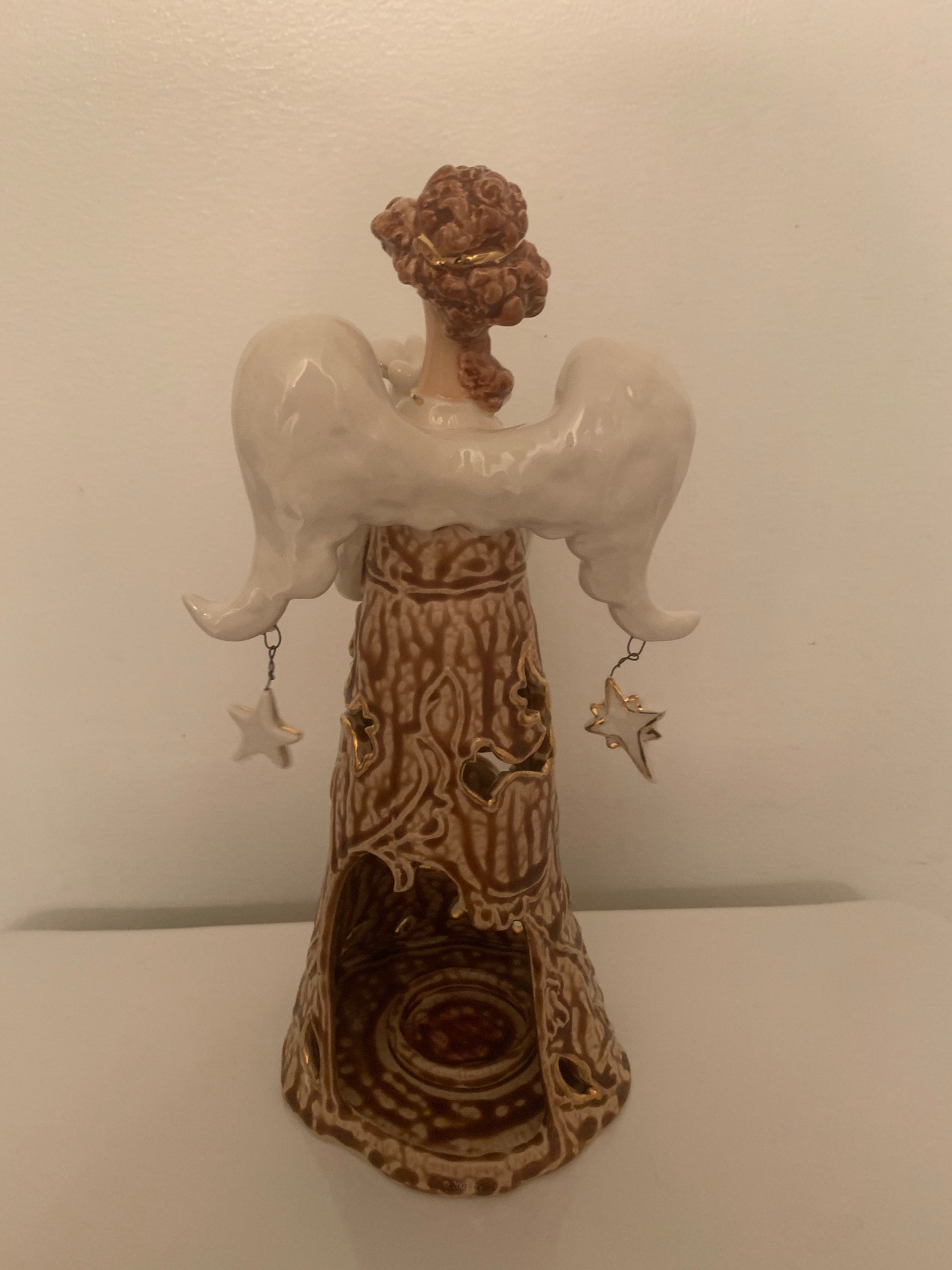 Sweet Ceramic Angel Votive Candle Holder Etsy