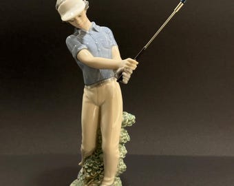 Lladro Male Golfer #4824 - Etsy