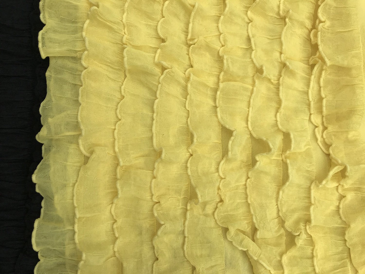 Multi Coloured Ruffles Polyester 1 Ruffles Multiple Colors Sold by the - Etsy