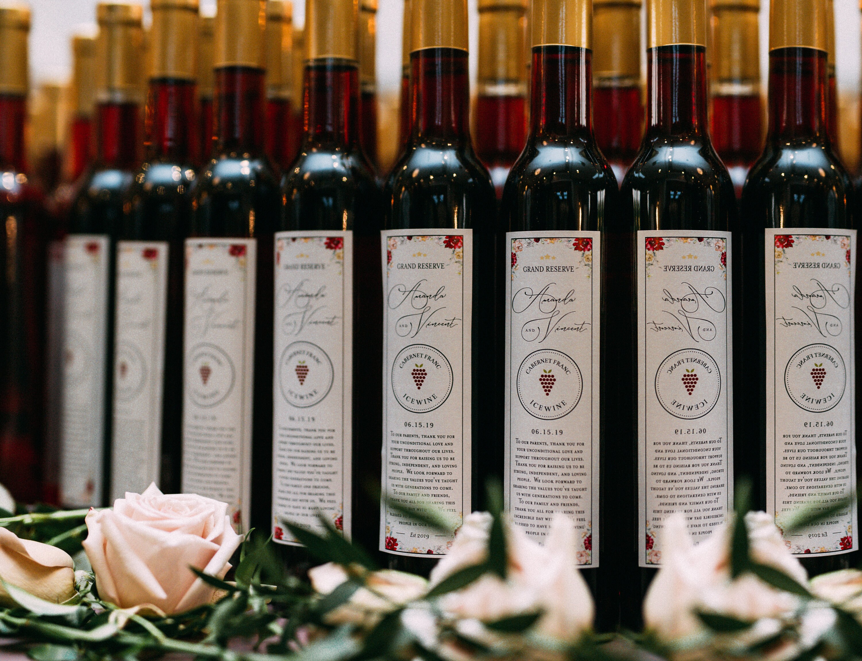 Wedding Ice Wine Labels | Wedding Wine Printable | Wine Label Personalized | Wine Bottle Labels | Wedding Printable | PDF Instant Download