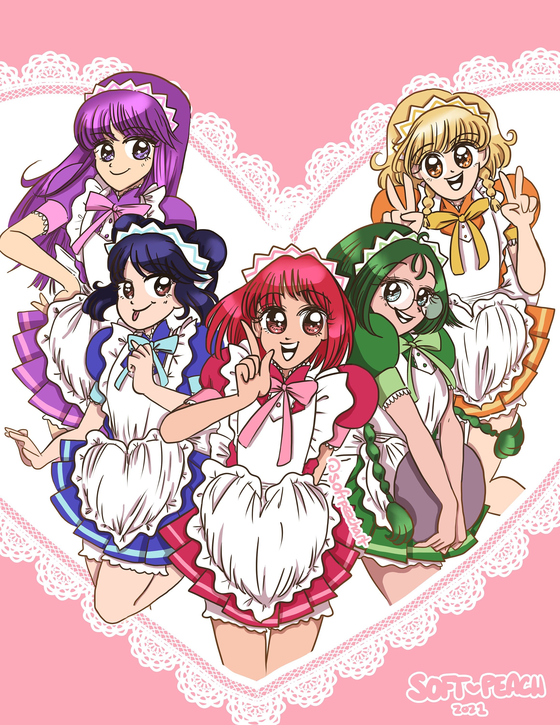 Personagens tokyo mew mew png  Produtos Personalizados no Elo7