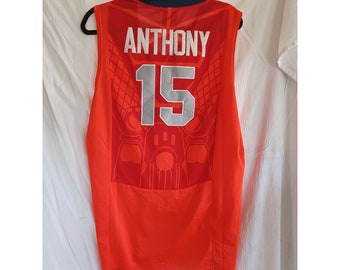 Nike Elite Syracuse #15 Carmelo Anthony Embroidered Nike Elite Syracuse #15 Carmelo Anthony Embroidered