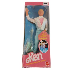 1989 NIB Ice Capades Ken  Barbie #7375  ~ 11.5&quot; Theme Fashion Doll Mattel NOS