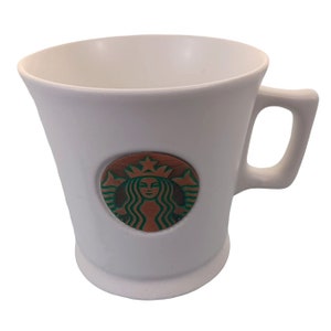 Large Starbucks Copper Siren Mermaid Coffee Ceramic Cup 14 oz Mug Collectible