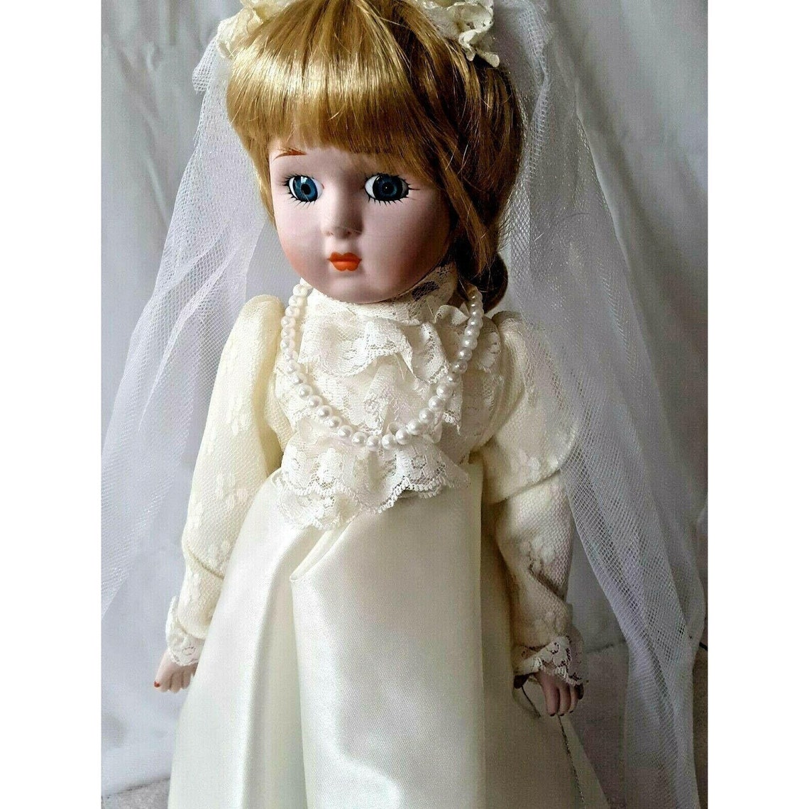 Vintage w Tag Heritage 17 Braut Puppe Porzellan Kopf | Etsy