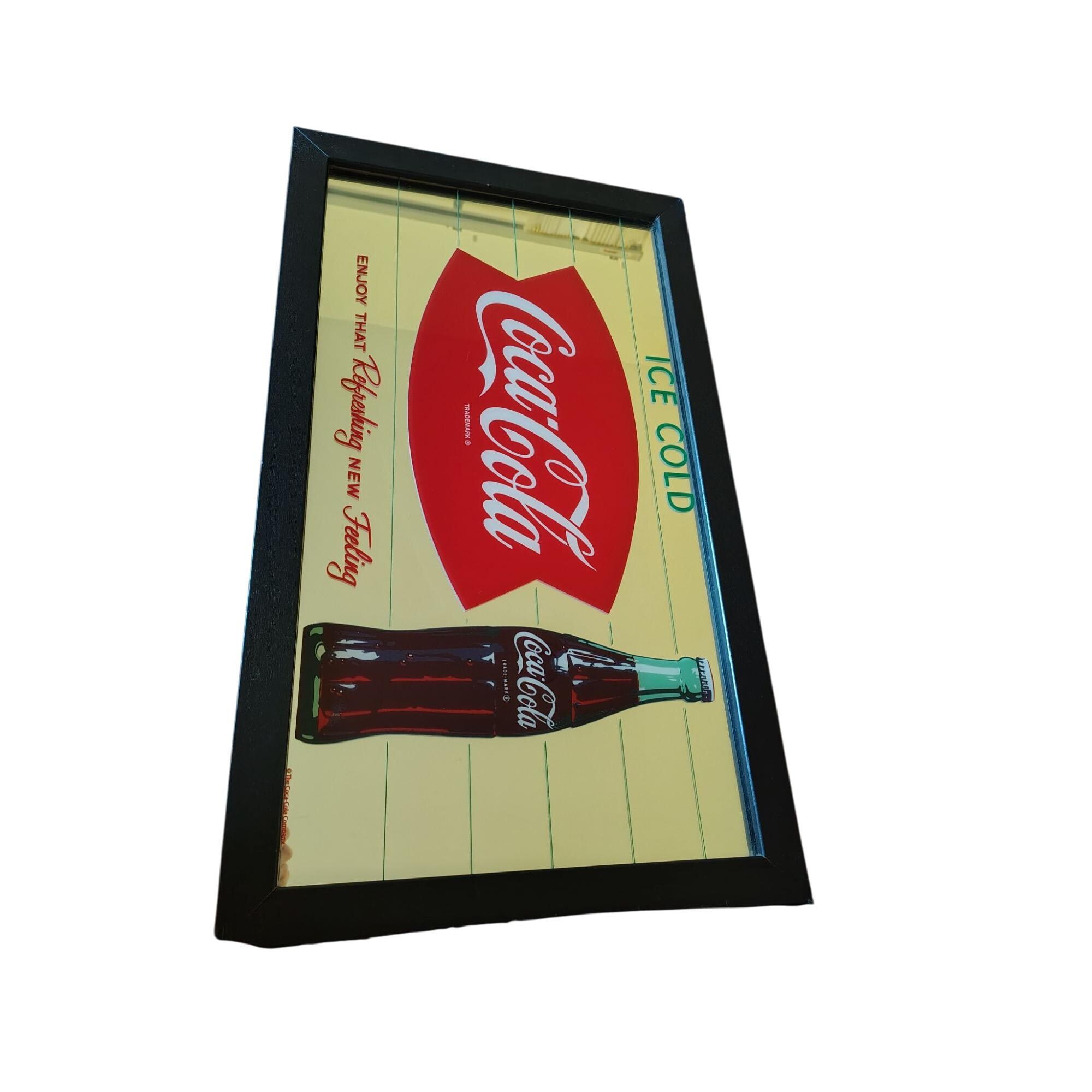 ヴィンテージ コカコーラ 爽やかな新感覚 26.5インチ×15.25インチ 木製