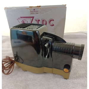 Headliner Projector Model 225 Instructions Orig Box Tested Works for 2&quot;x2&quot;Slides
