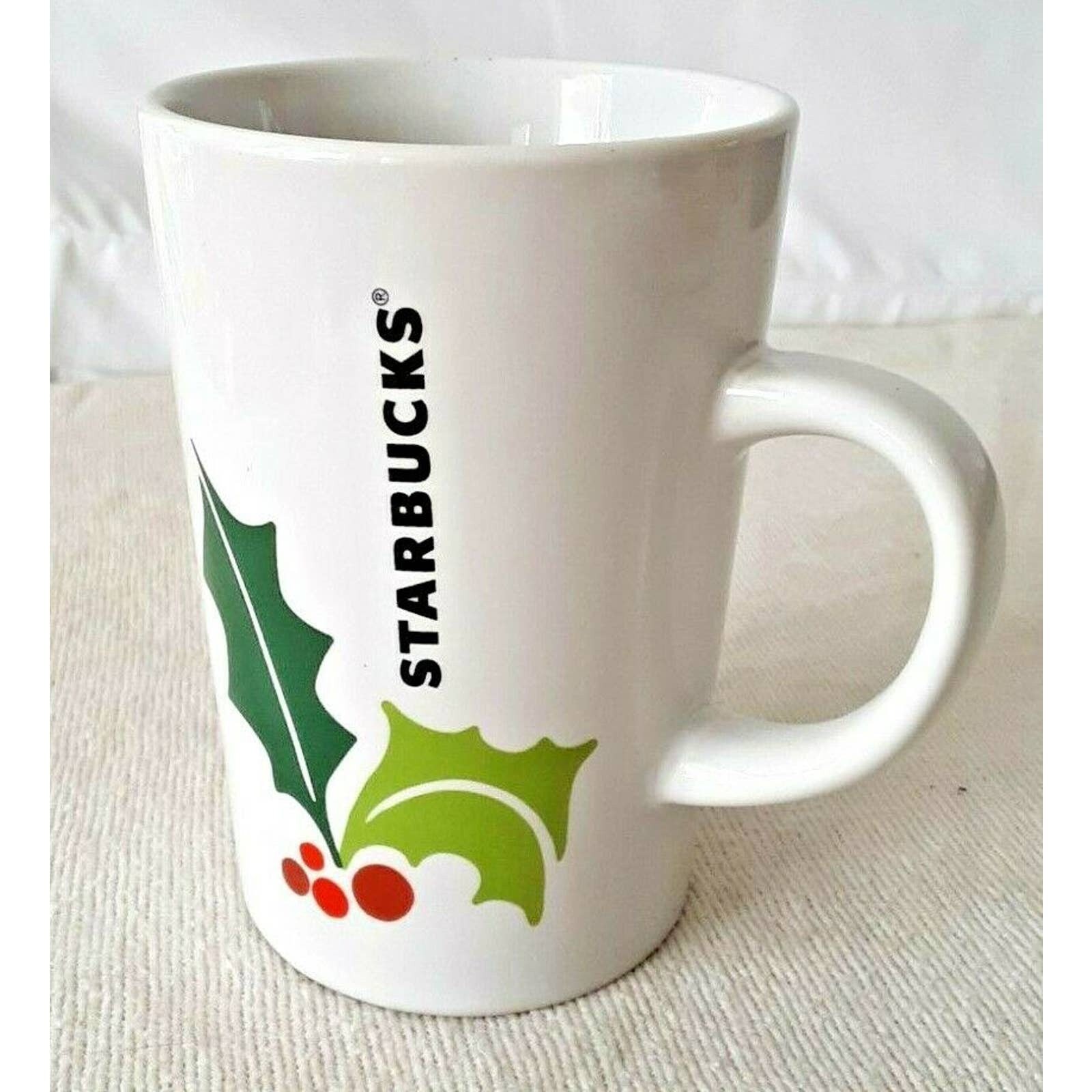 NEW 2011 STARBUCKS 10.6 Oz White Holiday Coffee Tea Cup Designer Mug 4.75"  X 3" - Etsy