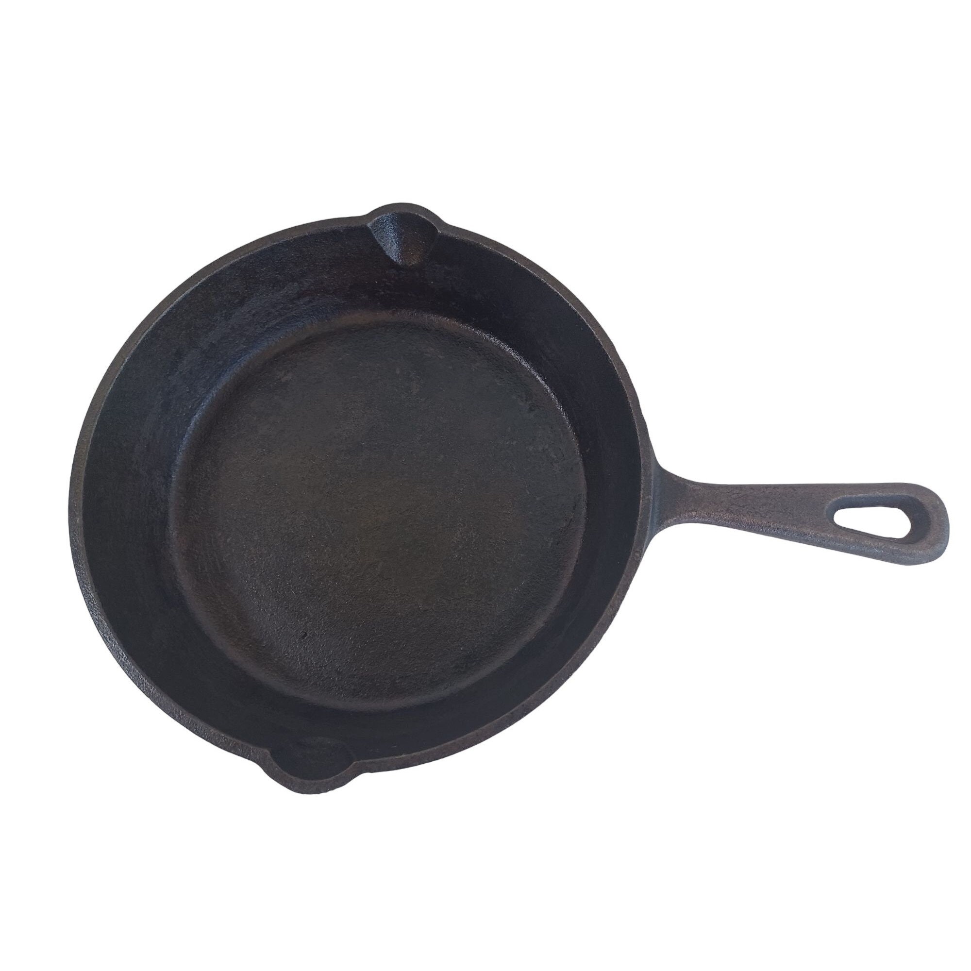 Ozark Trail Cast Iron Skillet 1.5 T X 7.75 W Cooking Camping Spouts Hanger Etsy