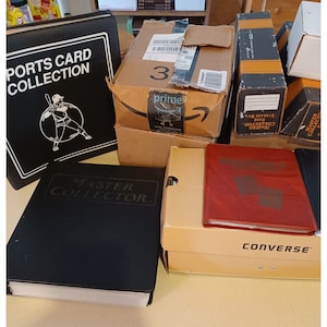 Riesige Sammlung Sportkarten 13.300 Baseball Fußball Basketball 80er Jahre Up Free Ship