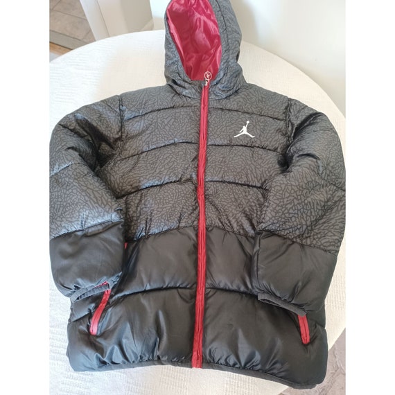 jordan puffer jacket black