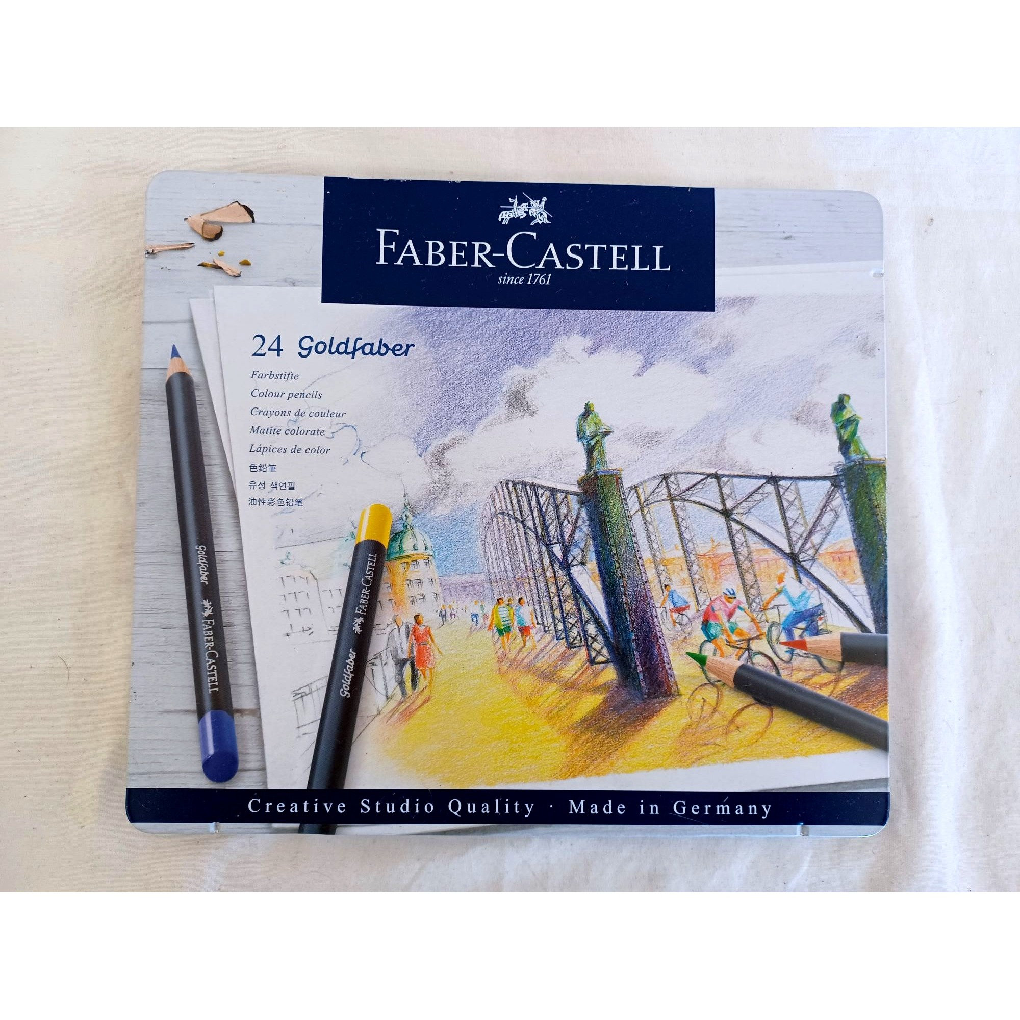 Faber-Castell 24 Crayons de couleur