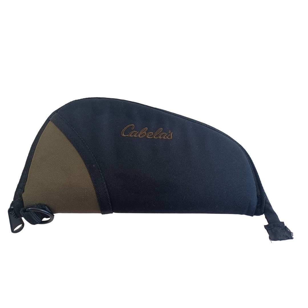 Soft Padded Cabela's Zip Handgun Pistol Revolver Case 10.5 X 6