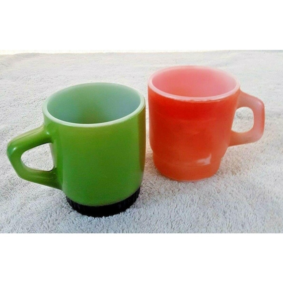ヴィンテージ コーヒーカップ 2個 FIRE KING アンカーホッキング
