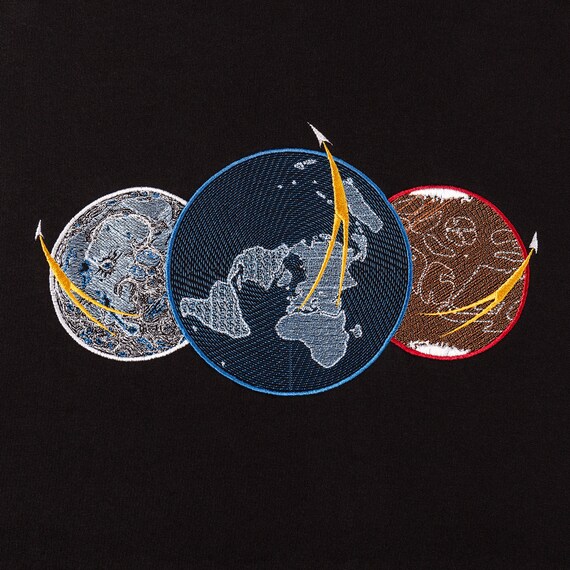 Sudadera capucha Terra Ignota full zip Etsy