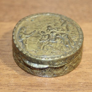 Italian Brass pill box