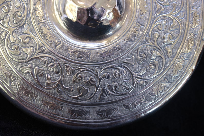 Very Rare Silver Gong , South East Asia Etsy