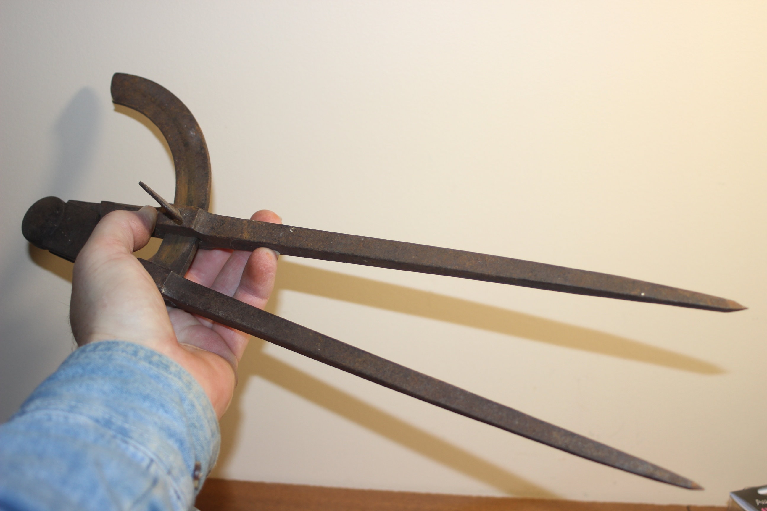 Antique Hand Dividers / Boat Building Tool /16 Inch Etsy