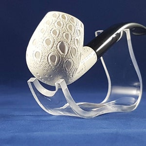 Classic meerschaum pipe, The best quality meerschaum pipe, hand-carved pipe, unsmoked pipe, Turkish meerschaum