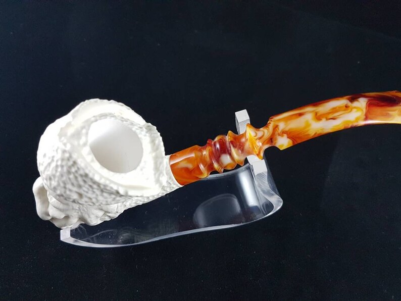 octopus pirates of the Caribbean meerschaum pipe hand carved meerschaum block meerschaum