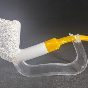 Rustic Textured Classic Design - Classic Style Meerschaum Pipe