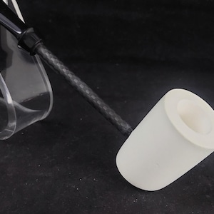 Minimalist Meerschaum Pipe – Cylindrical Design, Modern Style