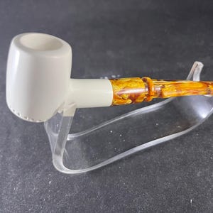Elegant Meerschaum Pipe  Smooth Bowl
