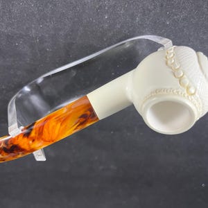 Hand-Carved Meerschaum Pipe