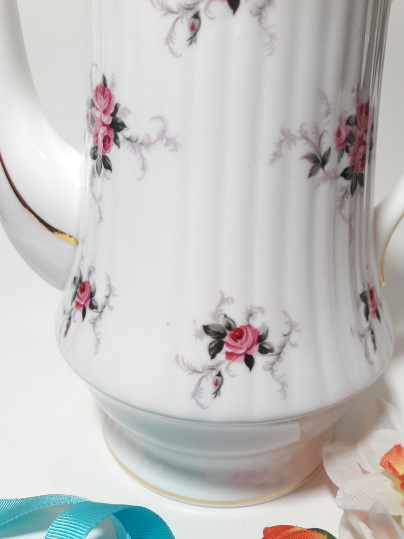 Hammersley Bone China Teapot and Teacups Tea Set Lavender Etsy